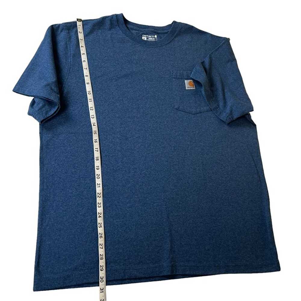 Carhartt NWOT Mens XL Loose Fit Blue Cotton T-Shi… - image 3