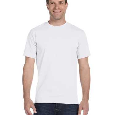 Hanes T-Shirts For Men Summer Cotton Tops Solid C… - image 1