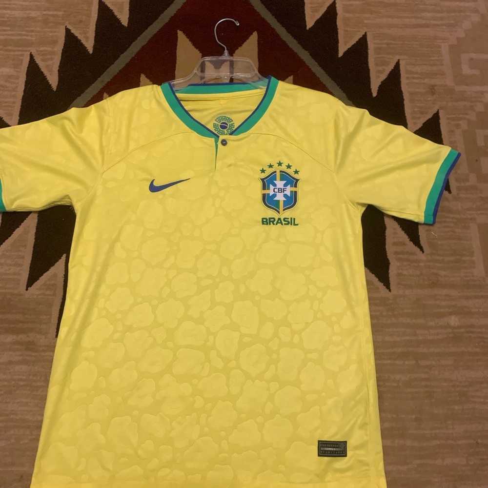 brazil soccer jersey - image 1