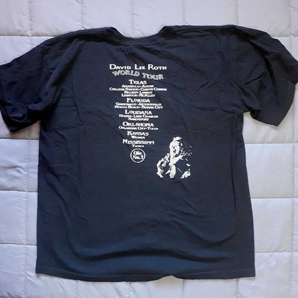 Vintage David Lee Roth 1999 Y2K Tour Shirt - image 2