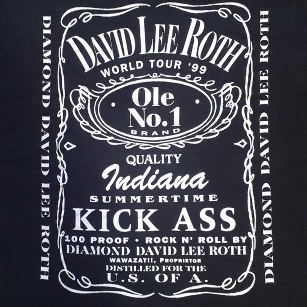 Vintage David Lee Roth 1999 Y2K Tour Shirt - image 4