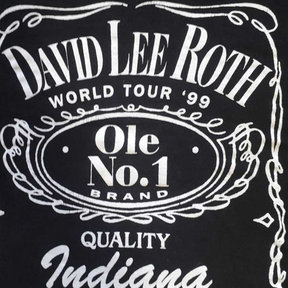 Vintage David Lee Roth 1999 Y2K Tour Shirt - image 5