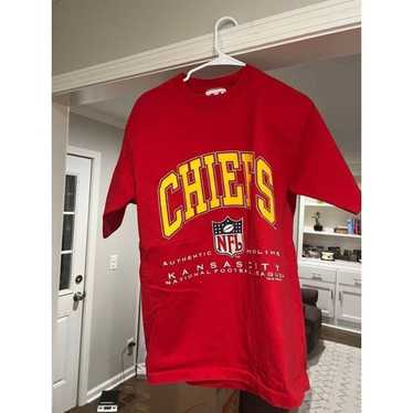 Vtg 90s Starter Kansas City Chiefs Sweatshirt Red L NFL Football Team