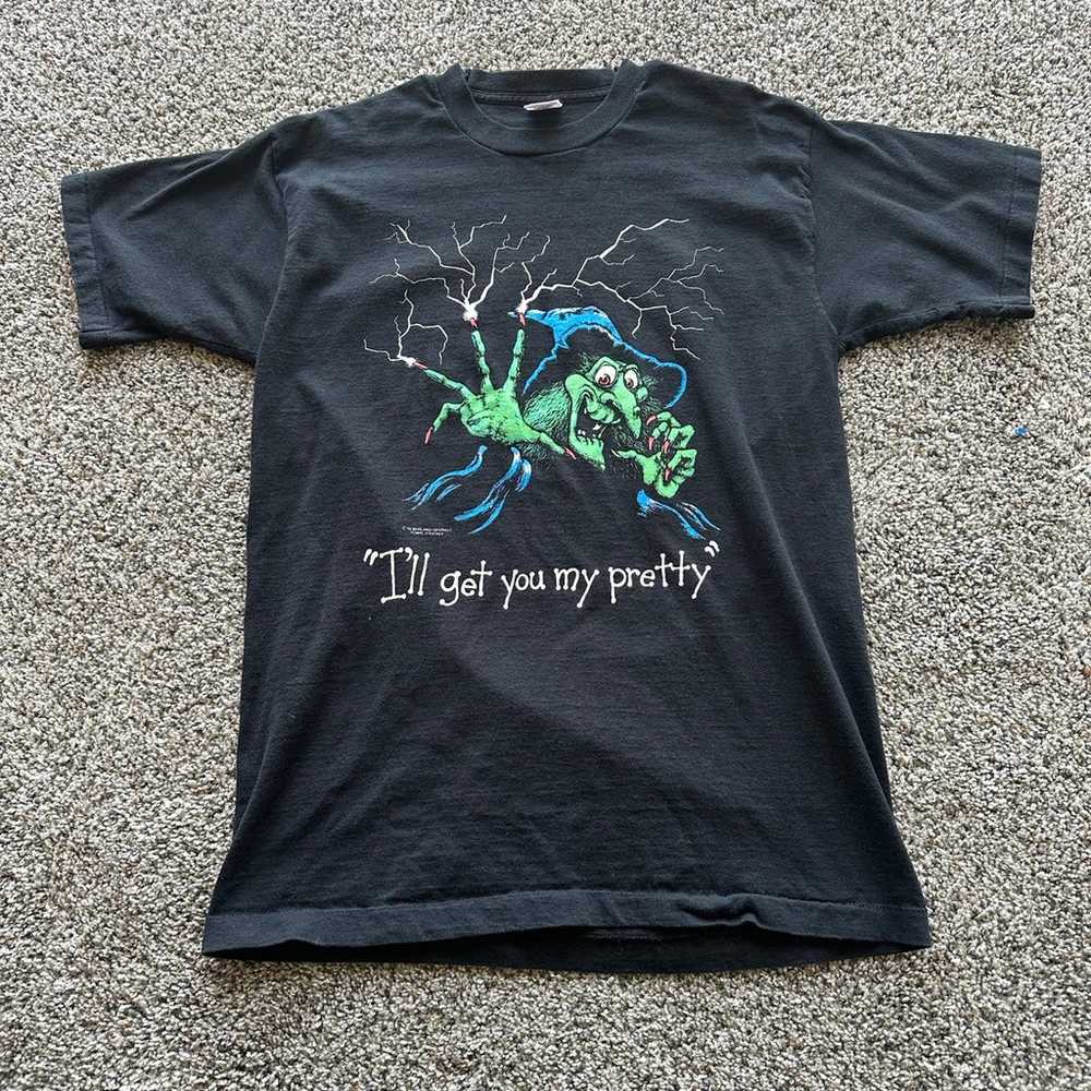 Vintage Wizard of Oz Shirt Witch I’ll Get You My … - image 1