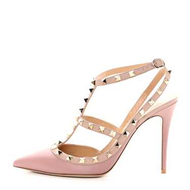 VALENTINO GARAVANI Calfskin Nappa Rockstud Ankle … - image 1