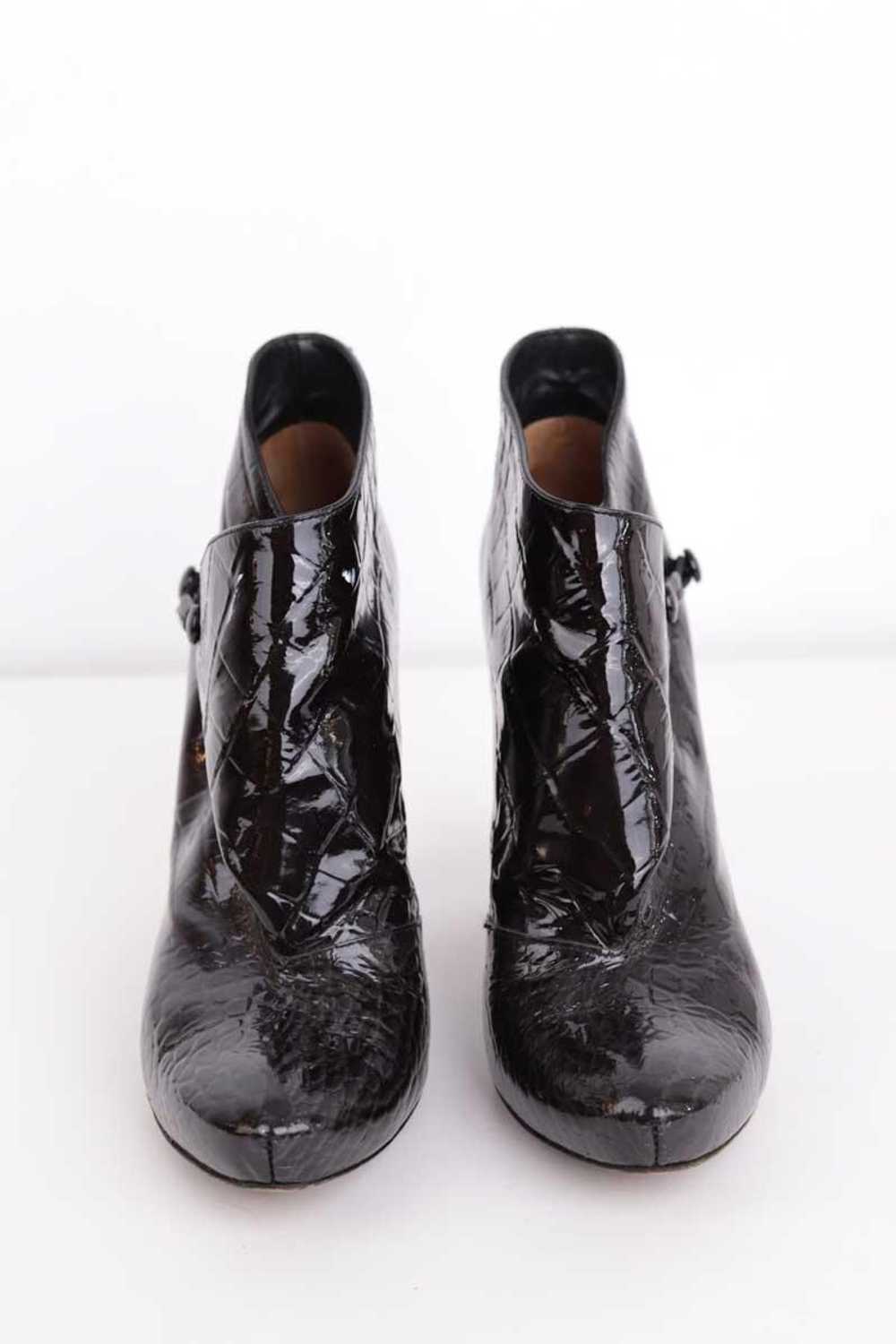 Circular Clothing Boots en cuir Louis Vuitton noi… - image 2