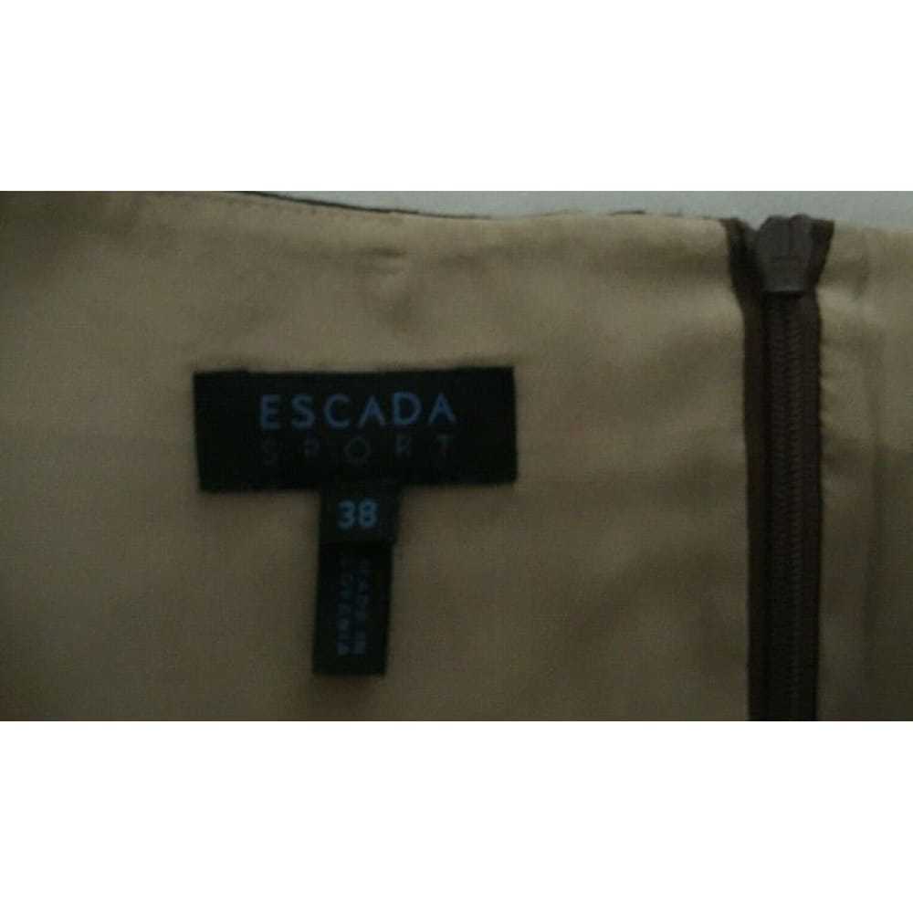 Escada Silk mid-length dress - image 5