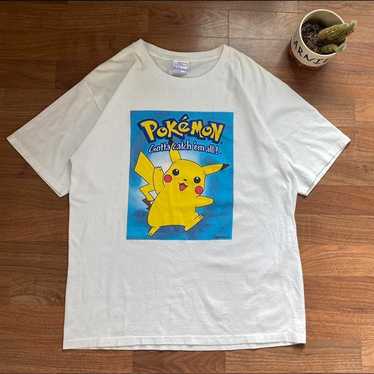 Vintage 1990s Pokemon Pikachu T-Shirt - Gem