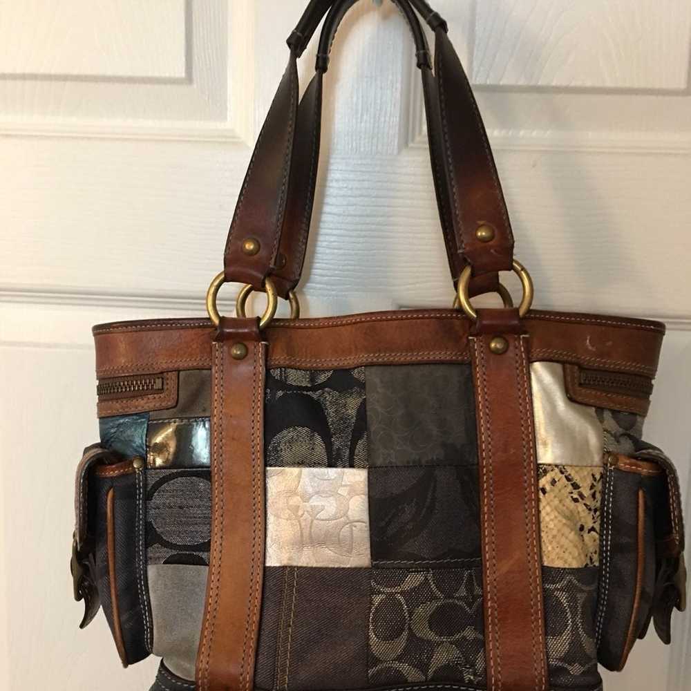 Coach large tote - image 4