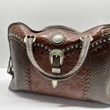 American West Genuine Leather Handbag - image 1