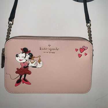 Kate Spade Minnie Mouse double zip crossbody - image 1