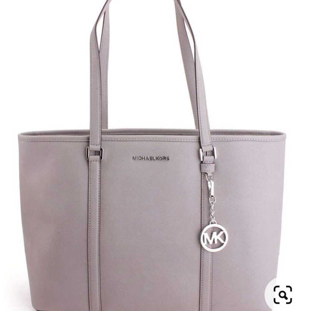 Michael kors large Sady tote pearl grey - image 1