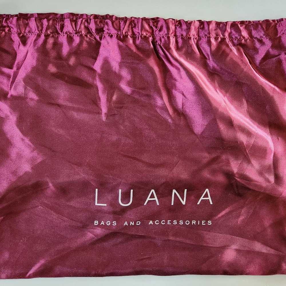 Luana - Layla Brown Large Italian Leather Shoulde… - image 9