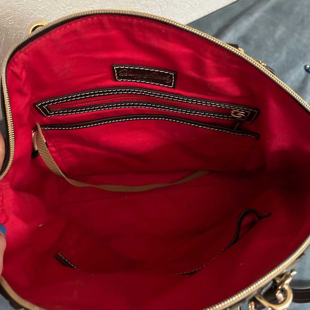 Dooney & bourke satchel handbag - image 2
