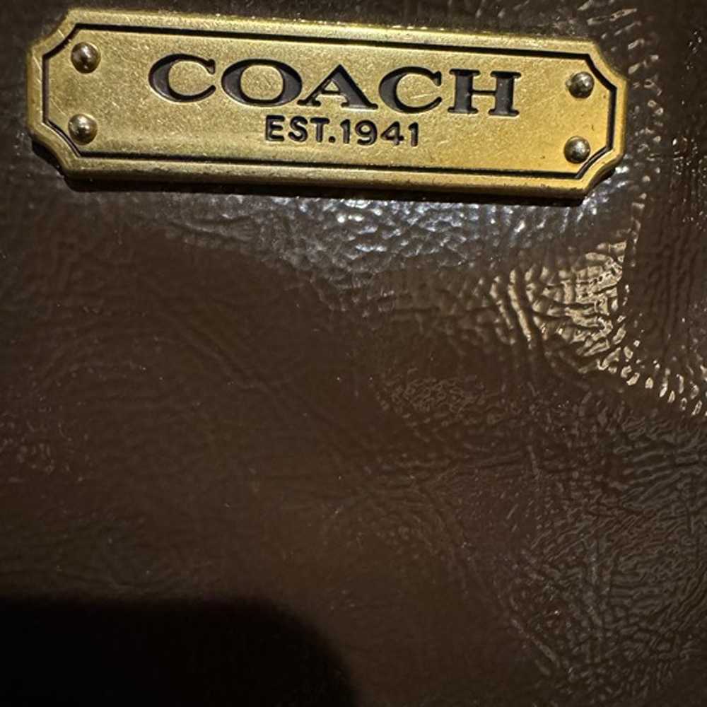 Coach Vintage Gallery Zip F20431 Patent Leather -… - image 9