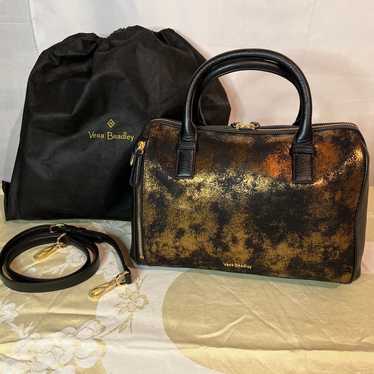 Vera Bradley Marlo Satchel Bronze Age Handbag NWO… - image 1