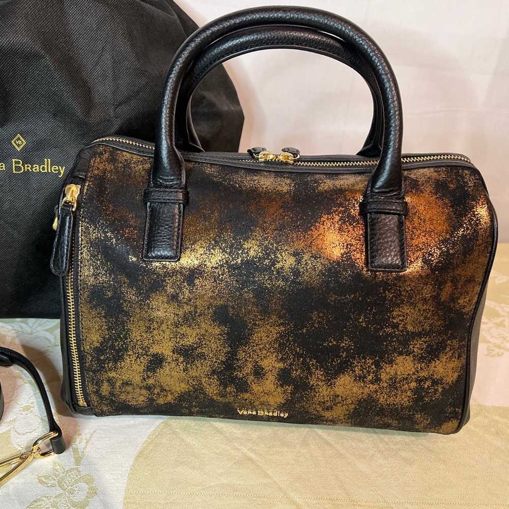 Vera Bradley Marlo Satchel Bronze Age Handbag NWO… - image 2