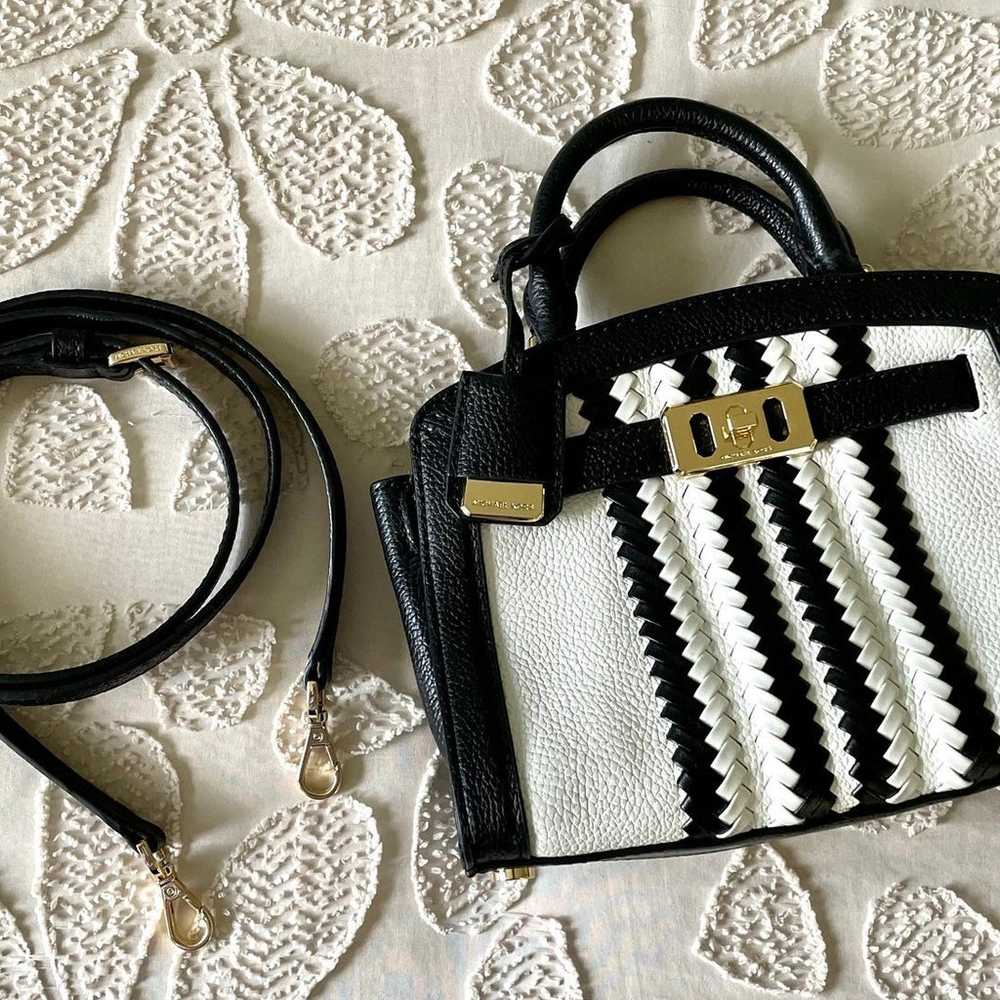 Michael Kors Karson Small Leather Handbag Crossbo… - image 2