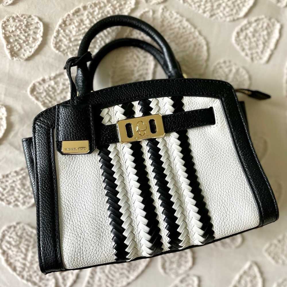 Michael Kors Karson Small Leather Handbag Crossbo… - image 3