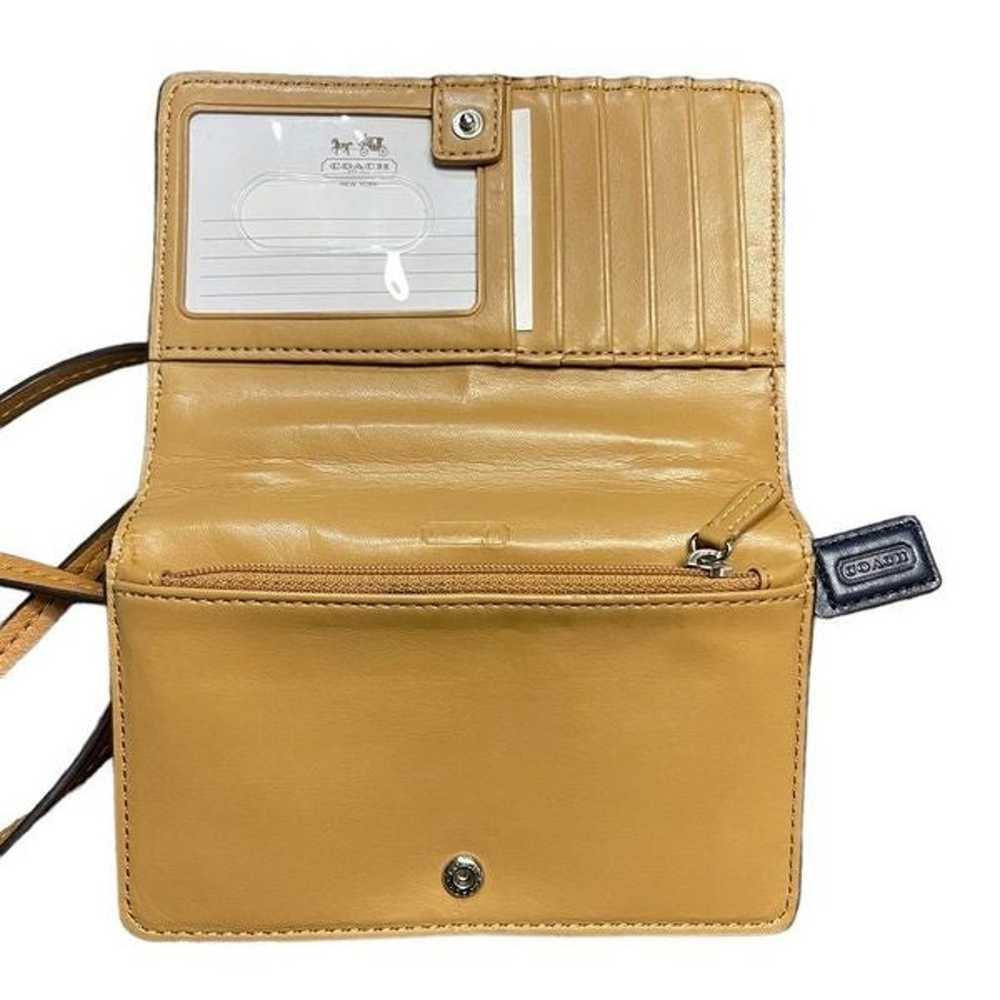 Park Leather Dylan Mini Colorblock Wallet/Crossbo… - image 4