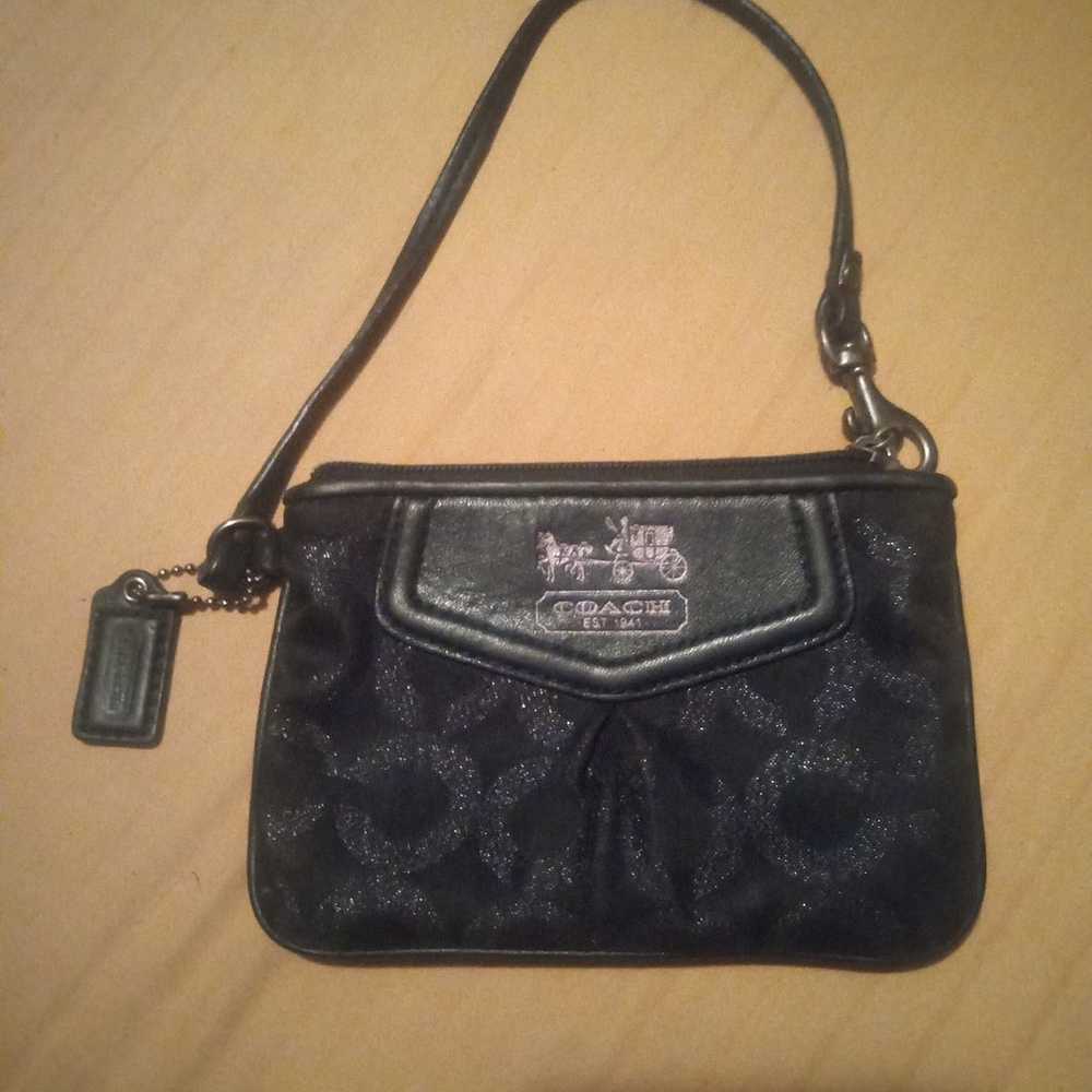 Coach purse and change purse set - image 4
