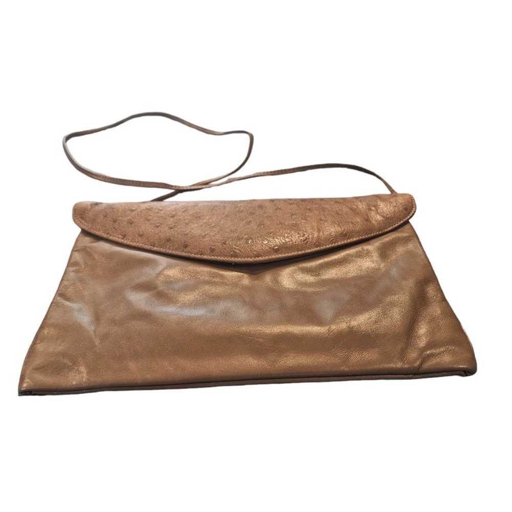 Richard Bienen Folding Vintage Leather Envelope B… - image 2