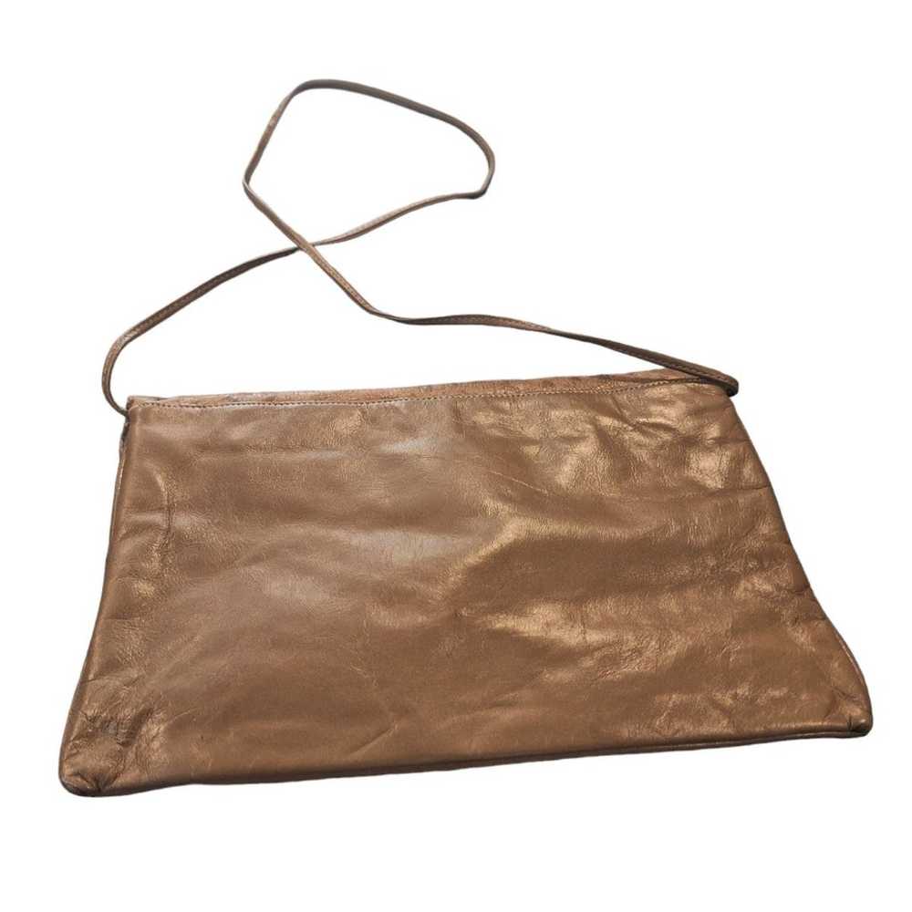 Richard Bienen Folding Vintage Leather Envelope B… - image 3