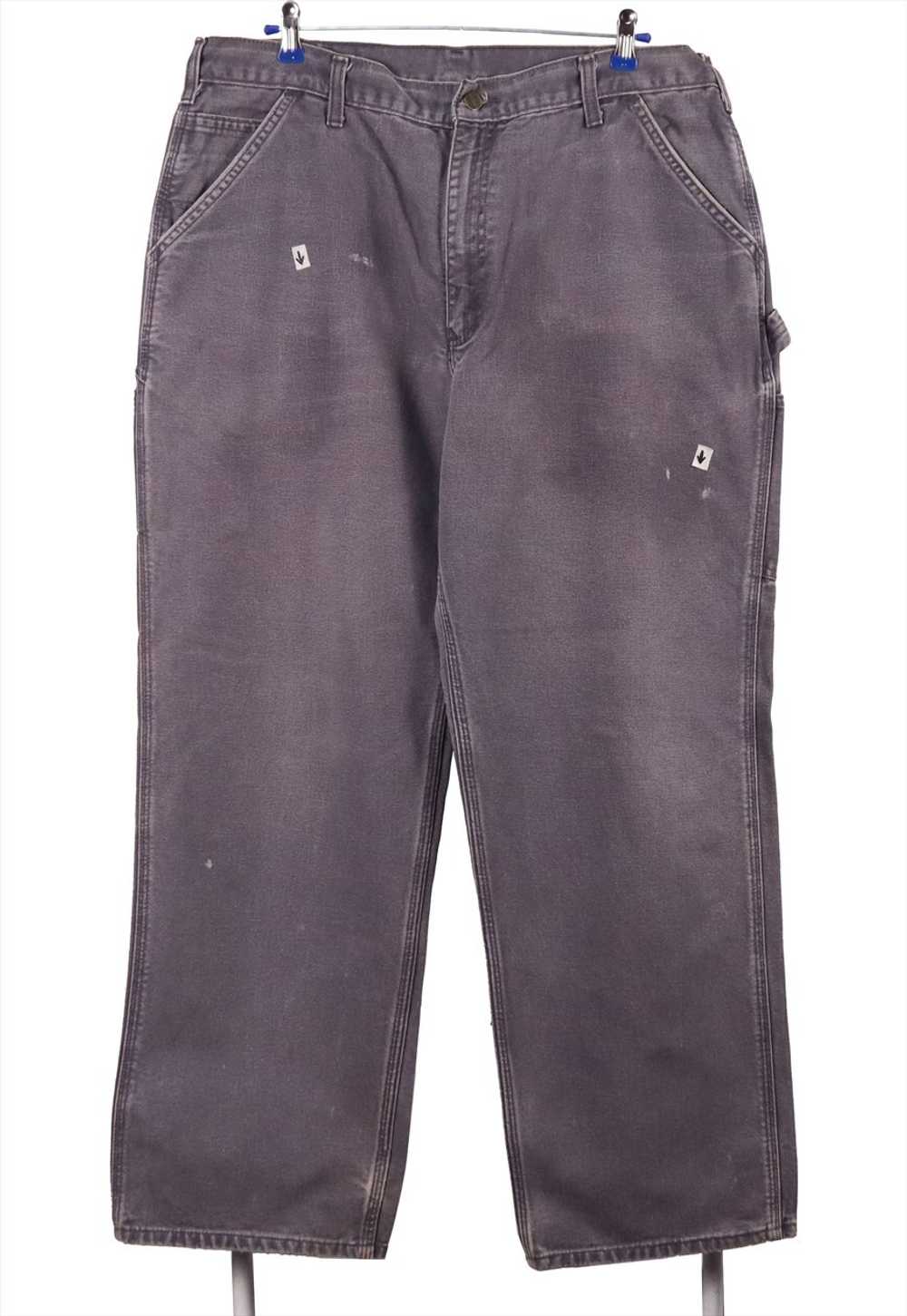 Vintage 90's Carhartt Trousers / Pants Cargo Carp… - image 2