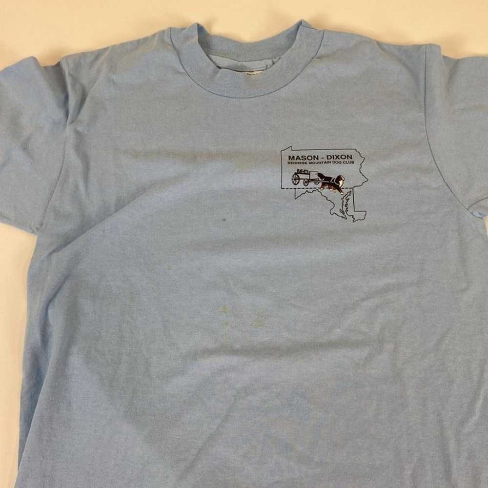 Vintage Hanes Fifty Fifty Single Stitch T Shirt B… - image 2