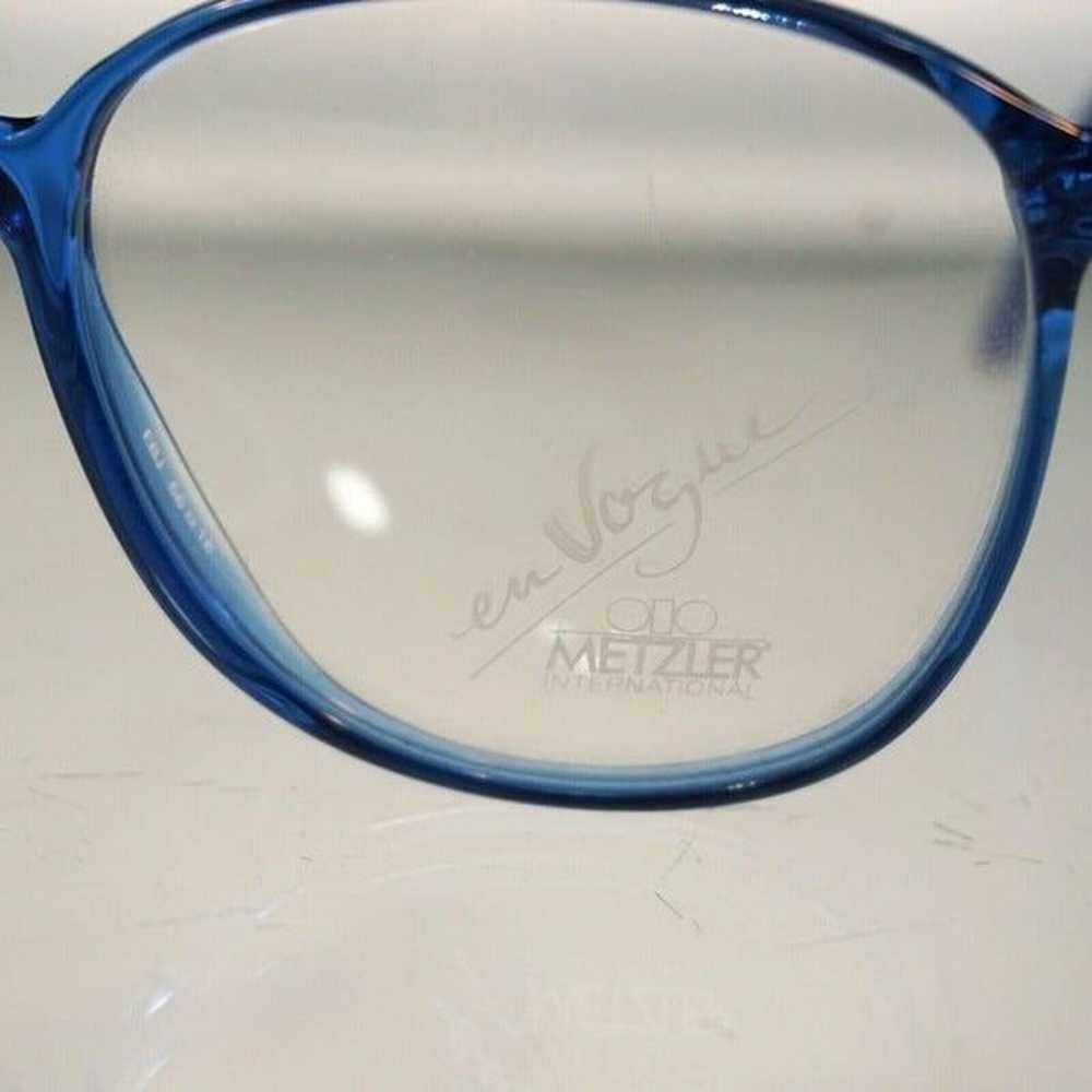 En Vogue Metzler Germany Blue Eyeglasses Frames V… - image 4