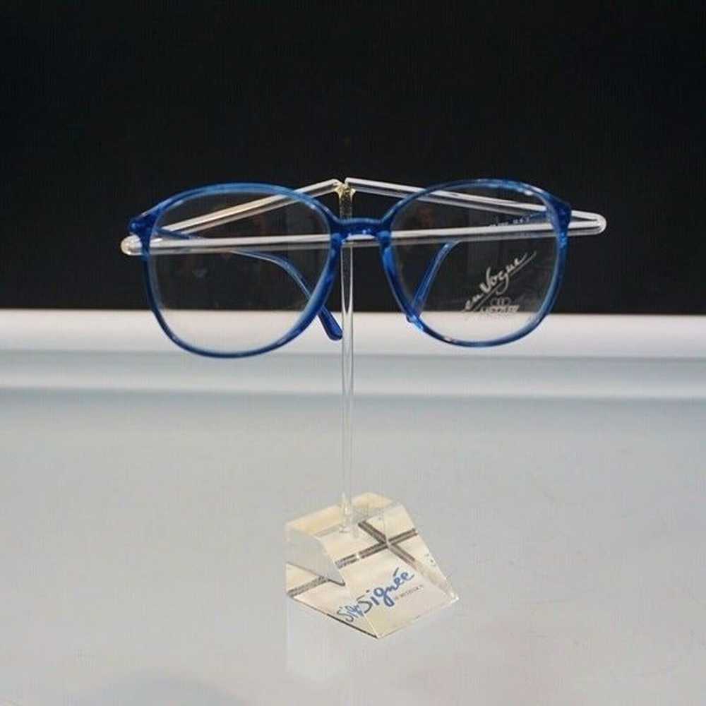 En Vogue Metzler Germany Blue Eyeglasses Frames V… - image 9