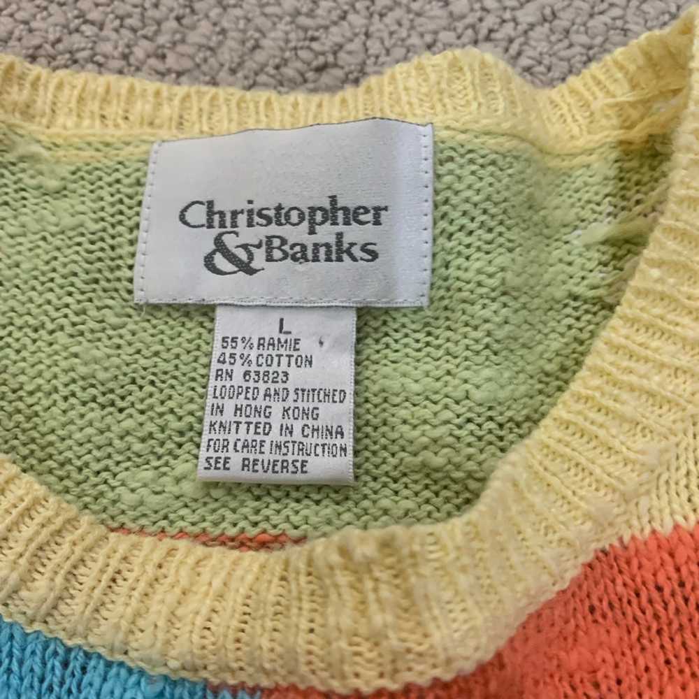 Vintage Christopher Banks t shirt sweater - image 2