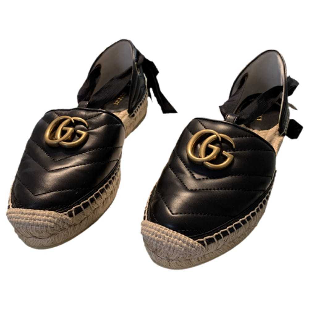 Gucci Leather espadrilles - image 1