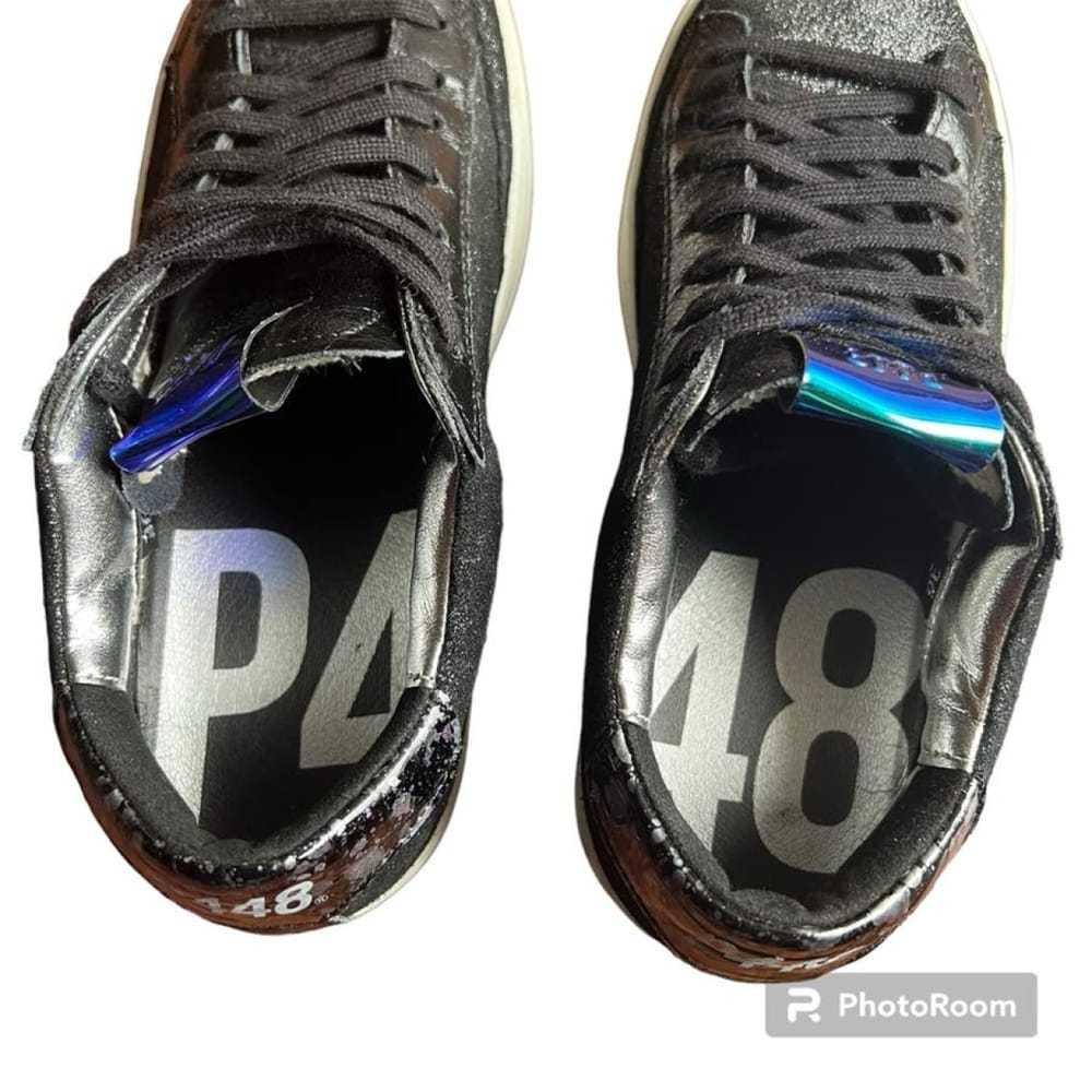 P448 Leather trainers - image 9