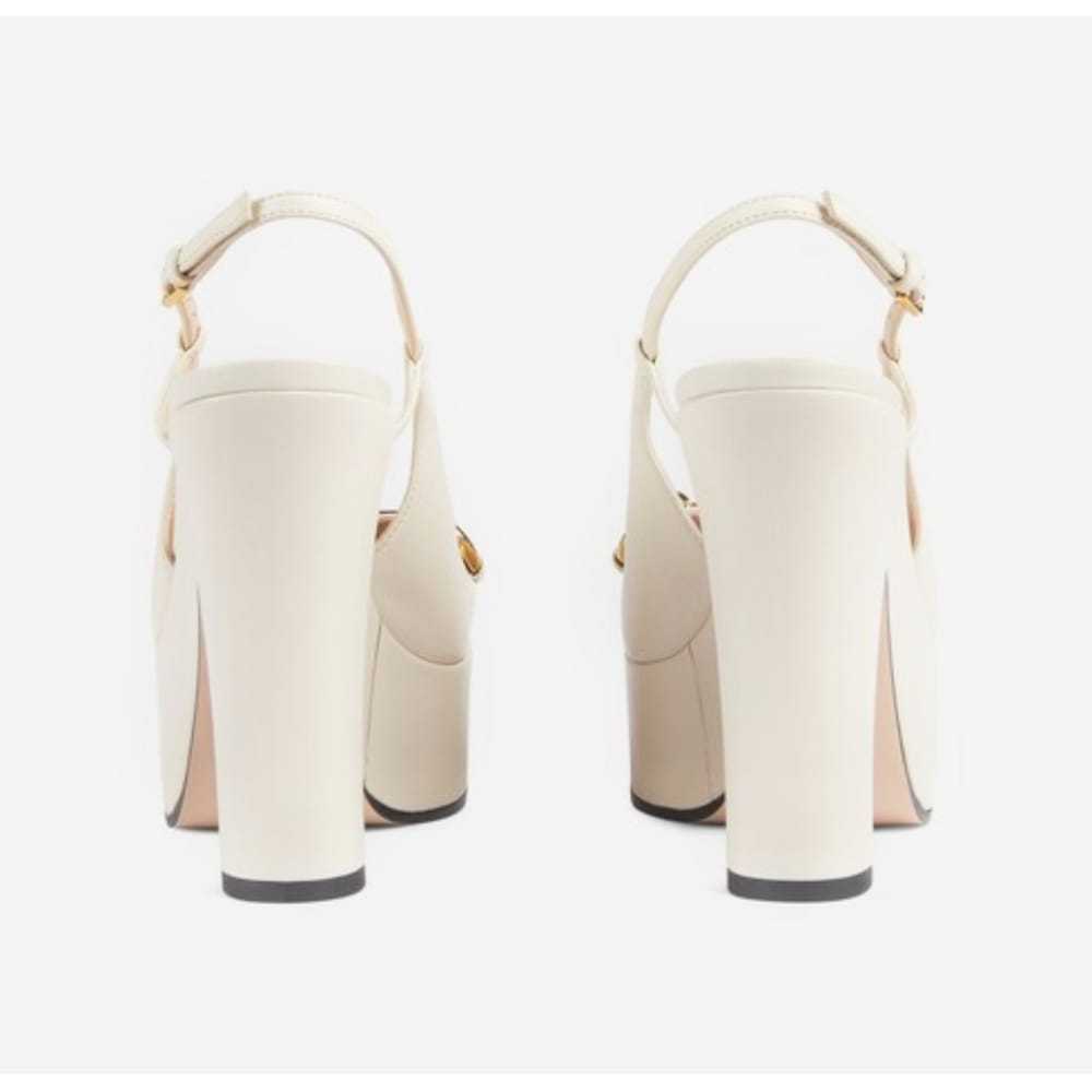 Gucci Leather heels - image 3