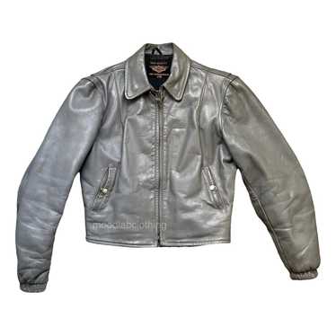 50s leather biker jacket - Gem