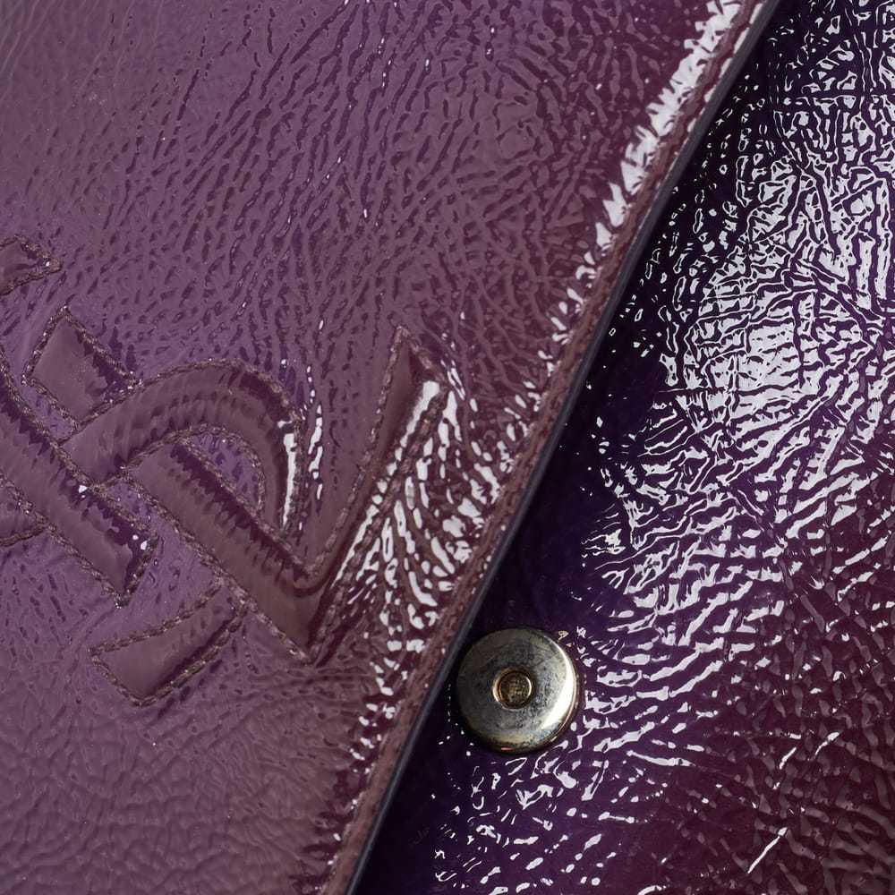 Yves Saint Laurent Patent leather clutch bag - image 4