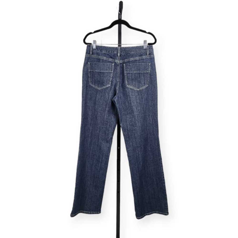 Talbots Bootcut Jeans Mid Rise Vintage Blue Dark … - image 2