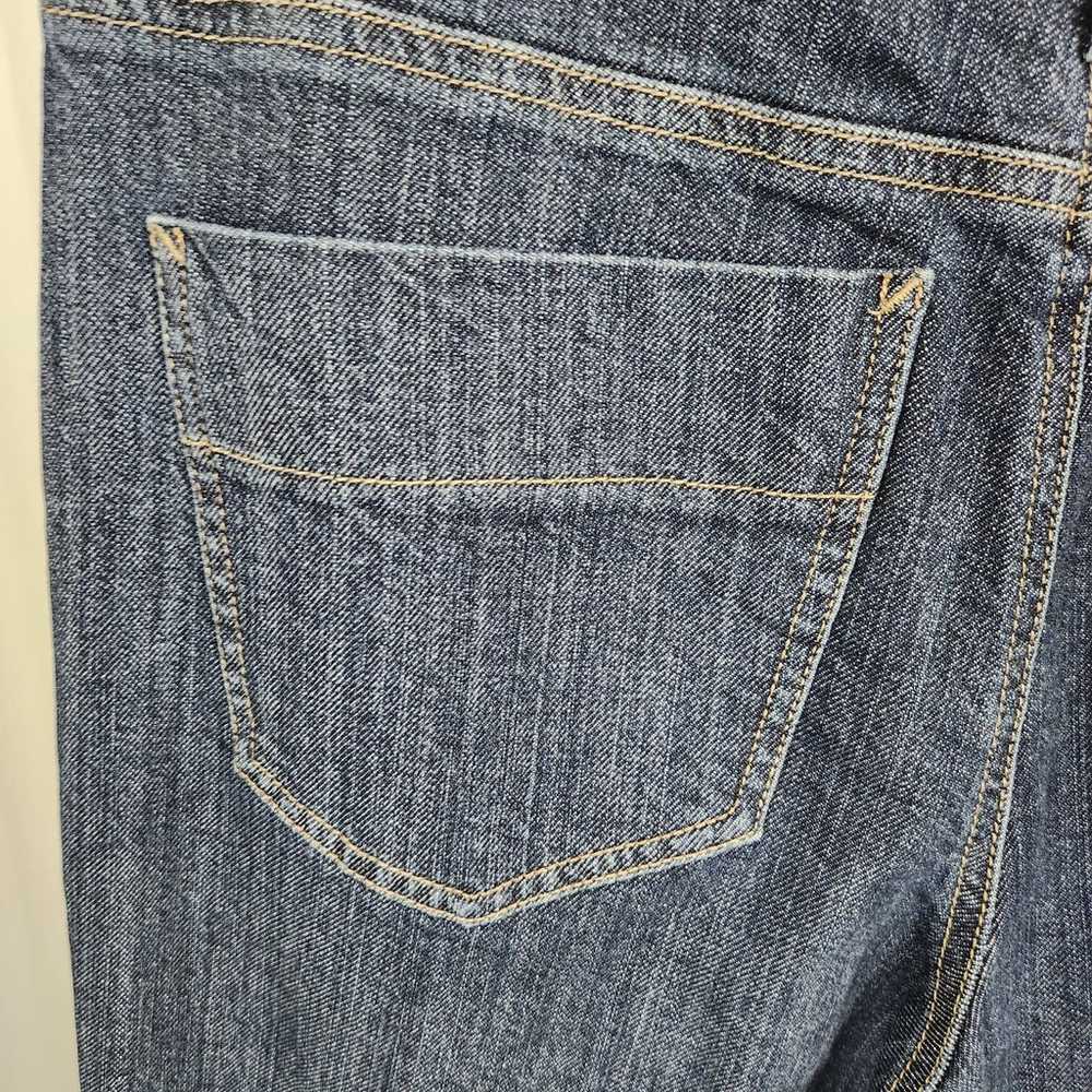 Talbots Bootcut Jeans Mid Rise Vintage Blue Dark … - image 6