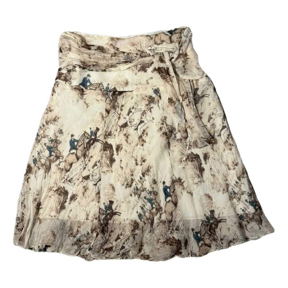 Miss Sixty Silk mini skirt