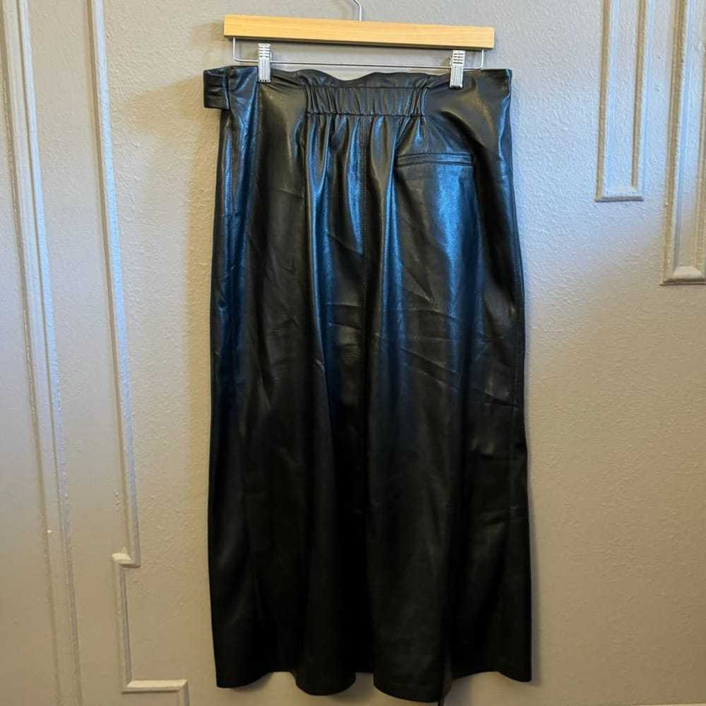 Nanushka Vegan leather mid-length skirt - image 2