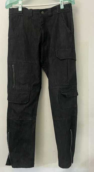 Winnie New York AW 21 Denim Cargo Stack Pants