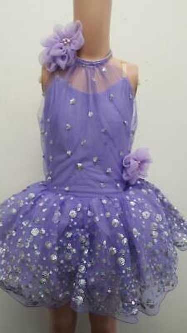 Dance  Costume Gallery 19502 Purple Small Child Ba