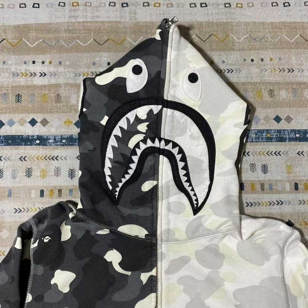 Bape CITY CAMO HALF SHARK FULL ZIP HOODIE - image 2