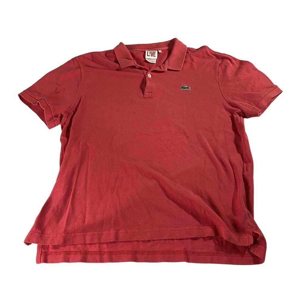 Lacoste Lacoste Live Polo Shirt Men's XL Red - image 1