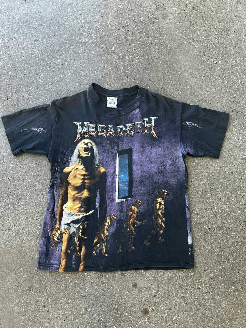 Band Tees × Megadeth × Vintage Vintage Megadeth a… - image 3