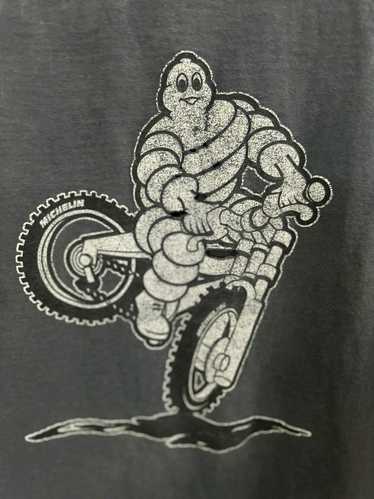 Gildan × Vintage Bib says ride-Michelin Man