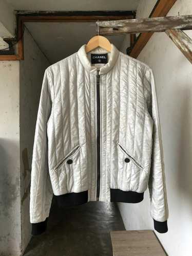 Chanel Quilted Leather Bomber Jacket — UFO No More