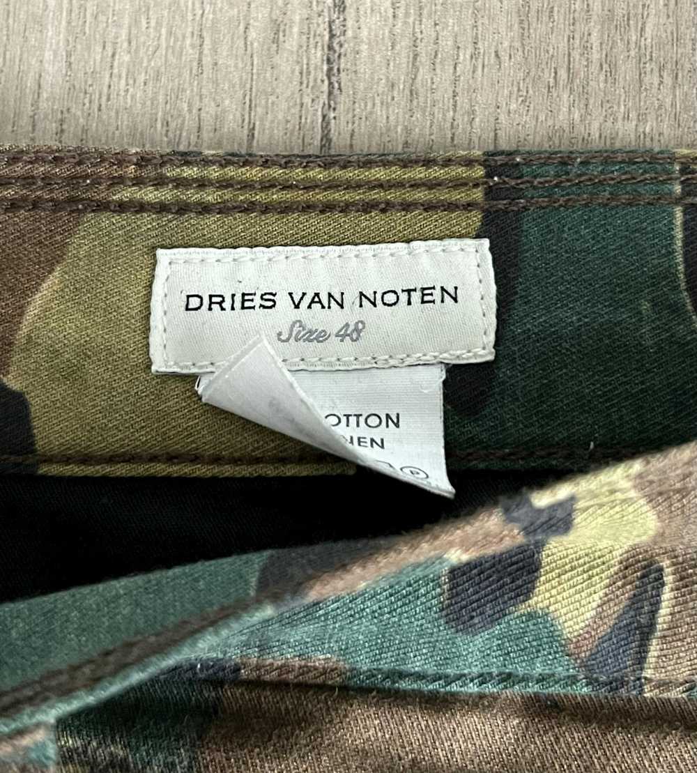 Dries Van Noten Dries Van Noten Rare Camo Printed… - image 7