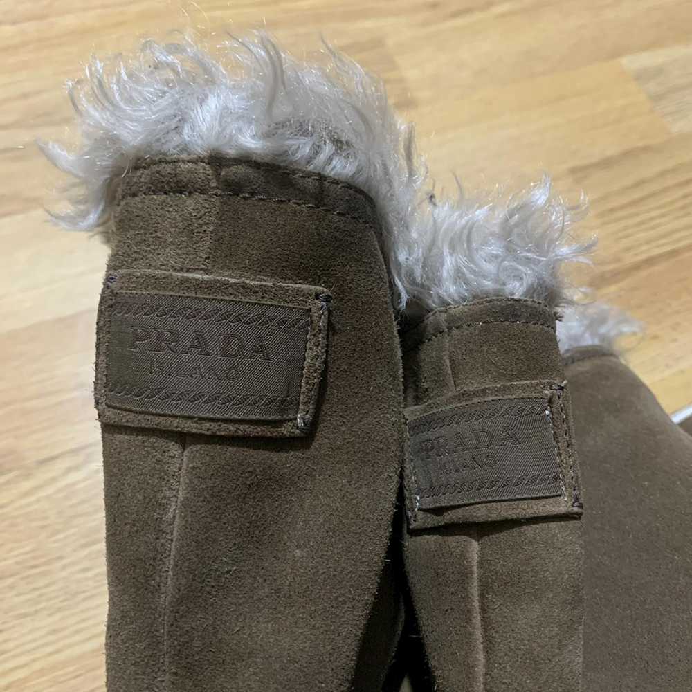Prada × Vintage ❄️❄️Vintage Prada Winter Boots - image 3